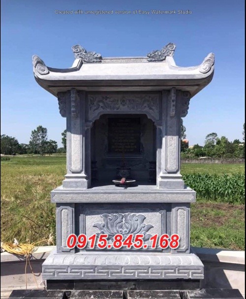 Mẫu cột thiên địa đẹp bằng đá bán hà tĩnh am miếu củng kỳ đài lăng mộ