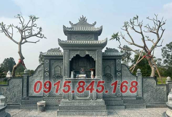 mẫu mộ đôi đá xanh rêu cảm thạch hoa cương granite kim sa bán đà nẵng