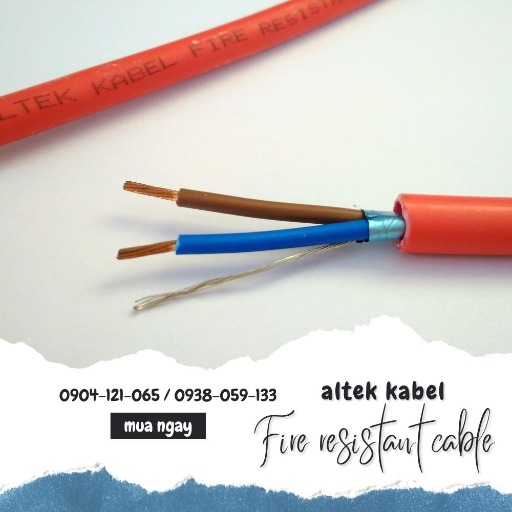 Cáp Chống Cháy Chống Nhiễu (LSZH) Altek Kabel
