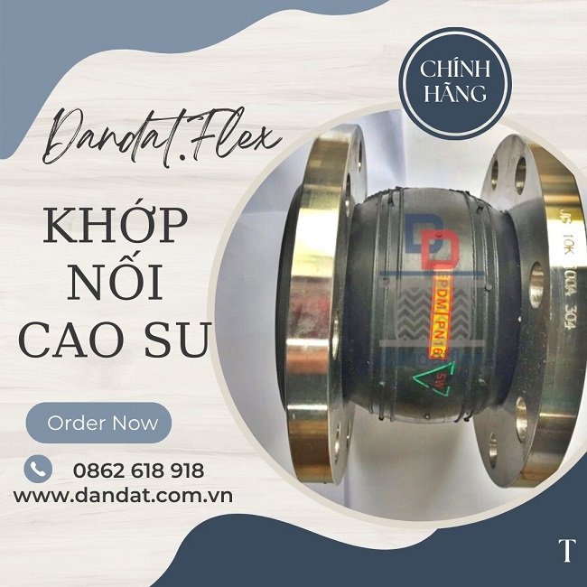 Khớp nối mềm inox thủy lực, mối nối mềm, khớp nối mềm inox nối bích