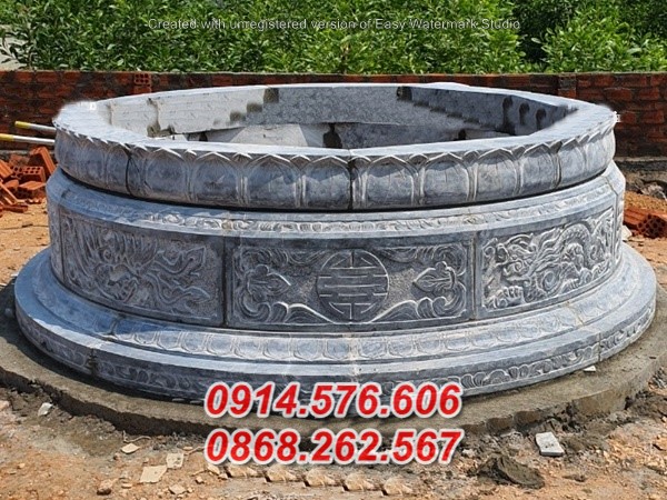 địa chỉ bán 80 lăng mộ đá tròn đắk lắk - mồ mả tro cốt ông bà bố mẹ