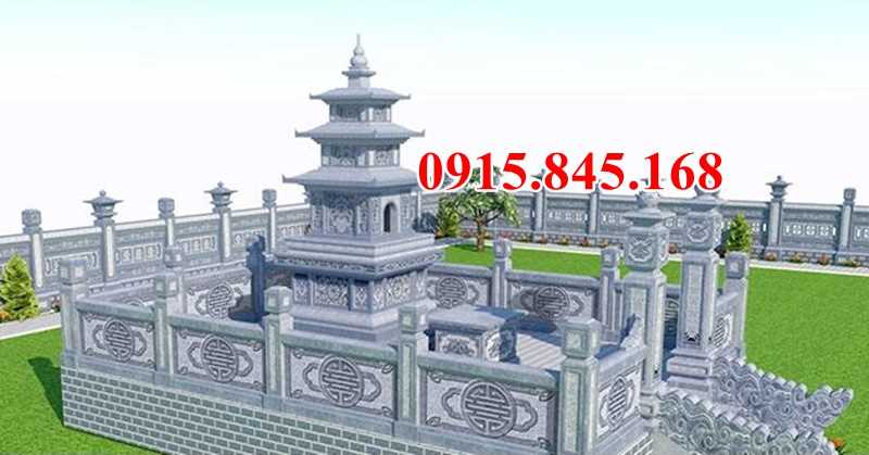Mẫu mộ tròn đá bán an giang, lăng mộ tổ ông bà bố mẹ để thờ tro cốt