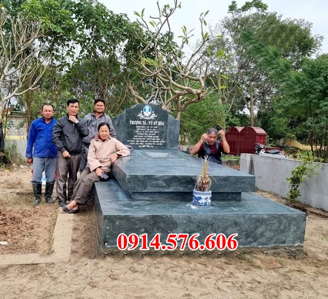 mẫu mộ đá bán sơn la, lăng mộ ông bà bố mẹ ba mái