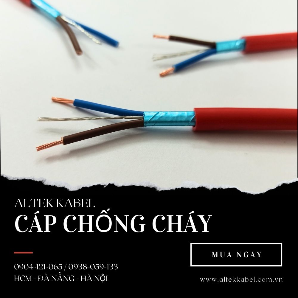 Cáp chống cháy Altek Kabel Tiêu chuẩn IEC 60331