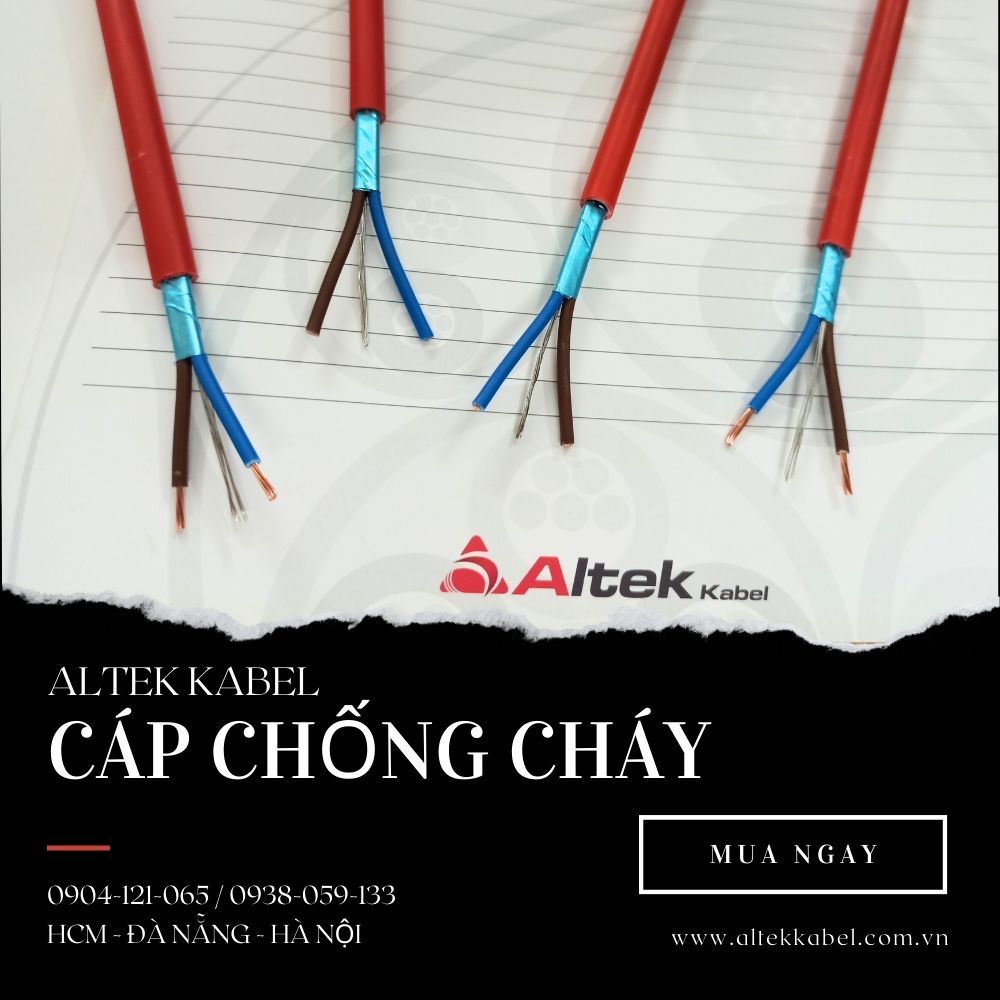 Cáp chống cháy Altek Kabel Tiêu chuẩn IEC 60331