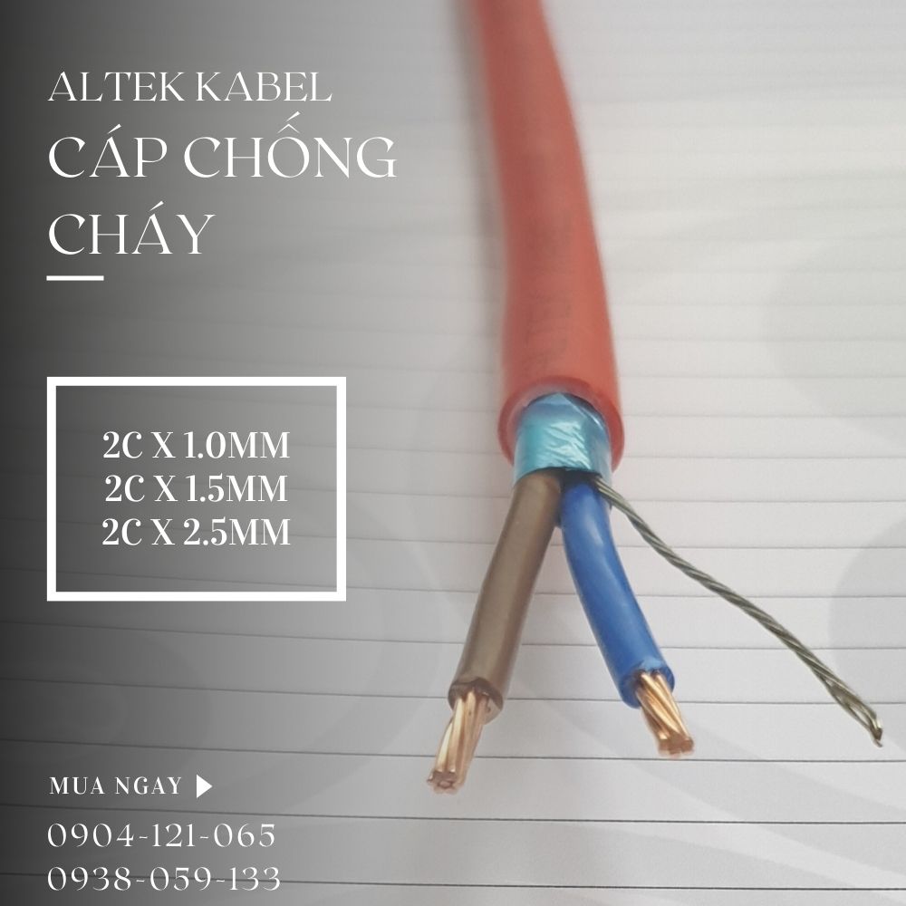 Cáp chống cháy chống nhiễu / Cáp chống cháy chịu nhiệt