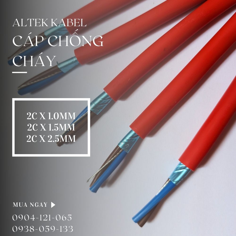 Cáp chống cháy chống nhiễu / Cáp chống cháy chịu nhiệt