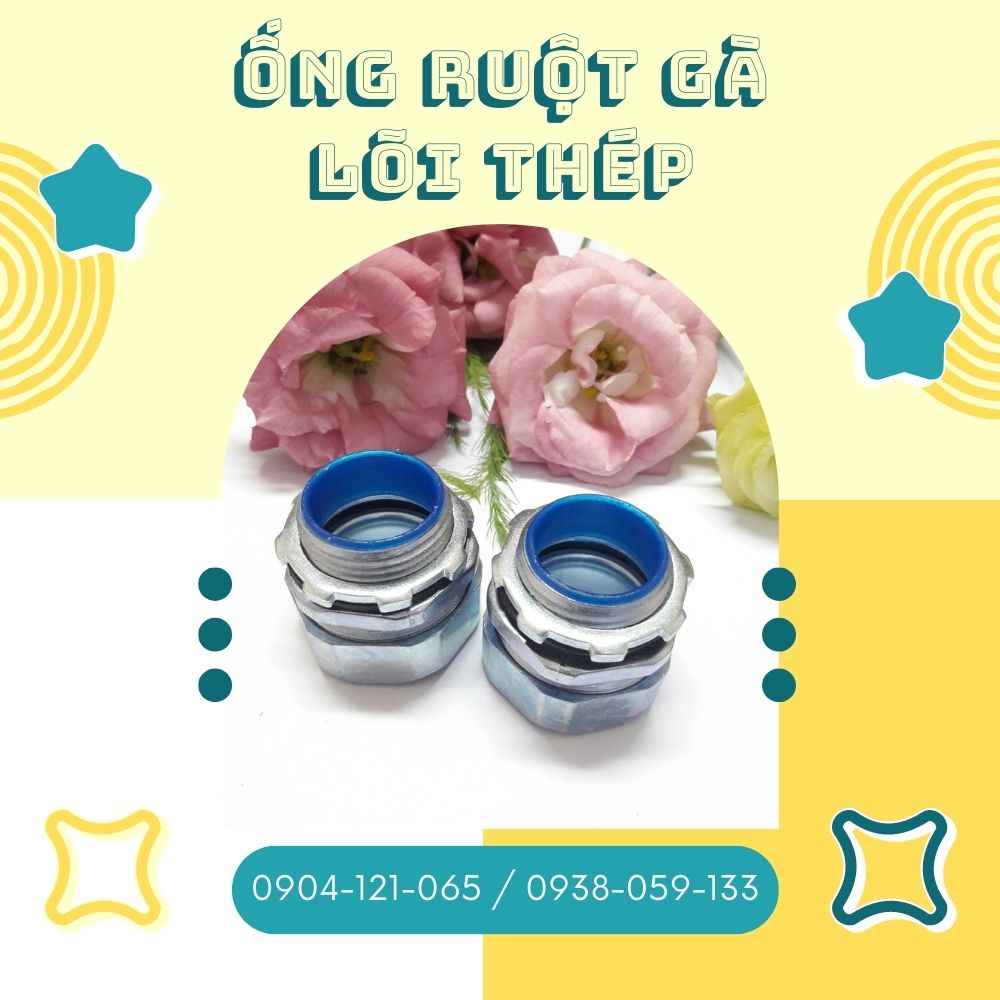 Ống ruột gà lõi thép luồn dây điện / Thép mạ kẽm