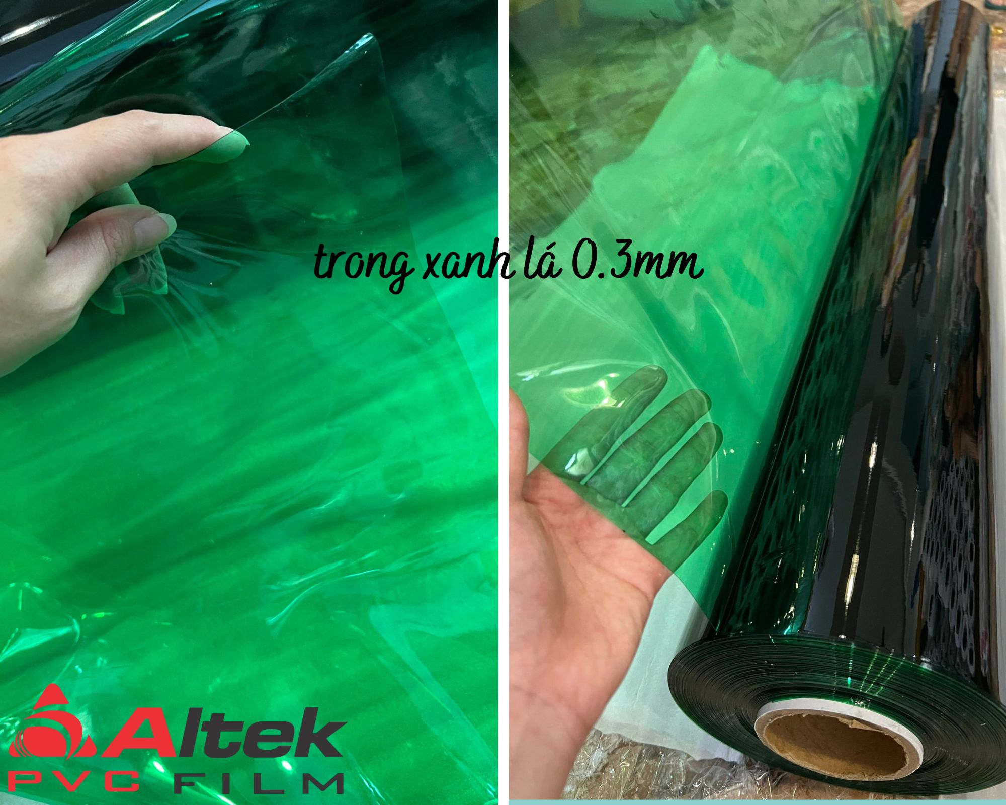 Nhựa dẻo trong màu hàng sản xuất tại xưởng giá tốt