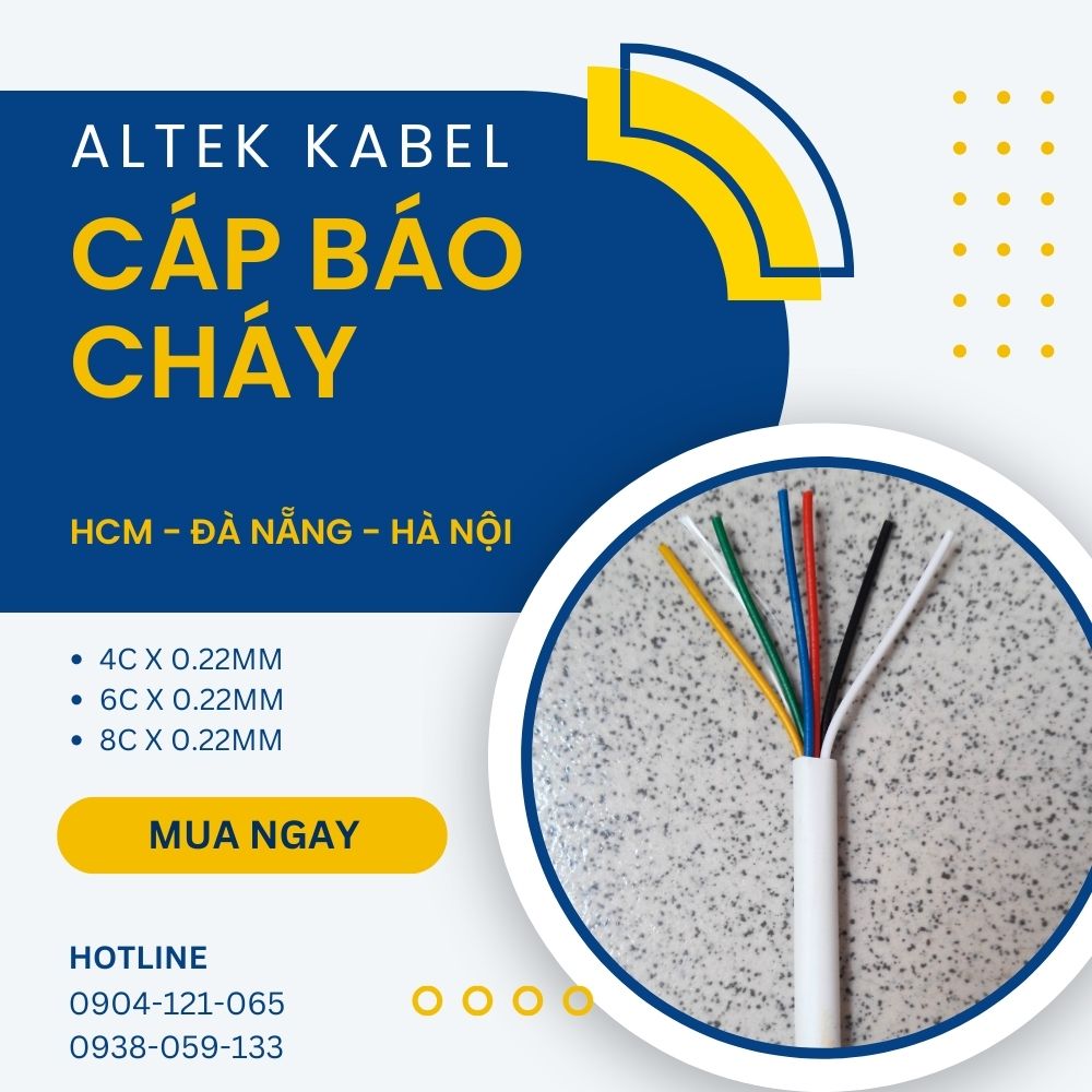 Dây tín hiệu báo cháy / Cáp tín hiệu báo cháy