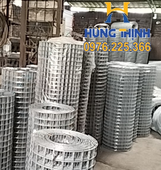 Lưới hàn mạ kẽm ô vuông 10x10,15x15,25x25,35x35,50x50