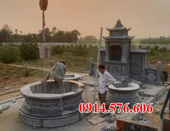mộ đá bán an giang, nhà mồ bằng đá xanh cảm thạch tự nhiên nguyên khối
