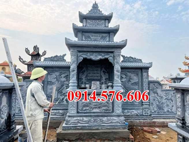 mộ đá bán an giang, nhà mồ bằng đá xanh cảm thạch tự nhiên nguyên khối