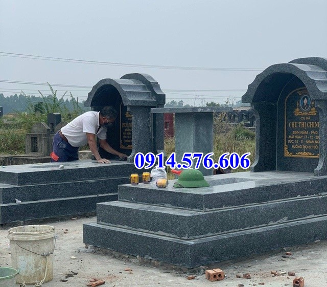 mẫu mộ đá sài gòn, nhà mồ cất để hũ lọ bình tro cốt ông bà bố mẹ