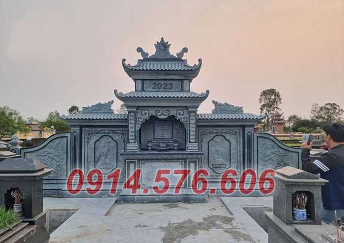 04 mẫu lăng mộ bằng đá bán thái bình, mồ mả ông bà gia đình dòng họ