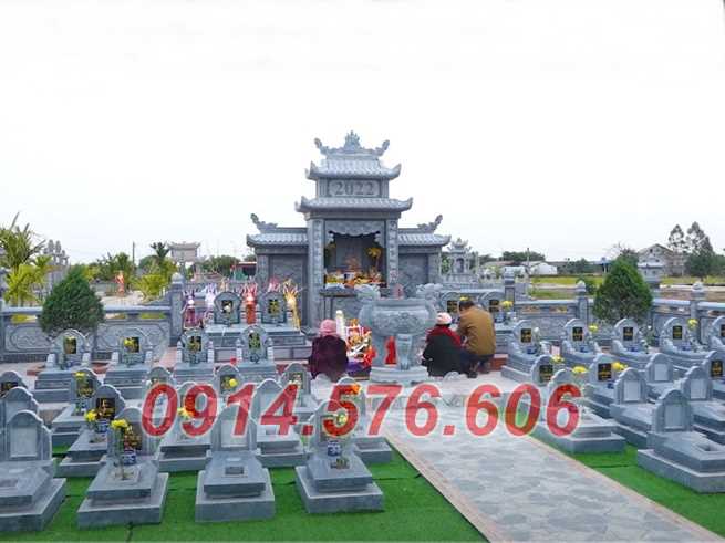04 mẫu lăng mộ bằng đá bán thái bình, mồ mả ông bà gia đình dòng họ