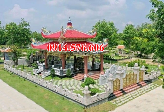 17 lăng mộ bán hoà bình, mồ mả gia đình dọng họ bằng đá