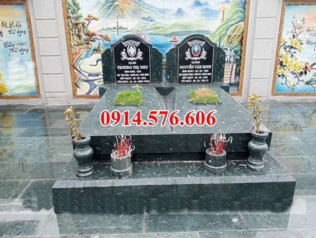 17 lăng mộ bán hoà bình, mồ mả gia đình dọng họ bằng đá