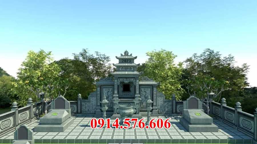 25 lăng mộ đá bán hà giang, mồ mả đá gia đình ông bà bố mẹ ba mái che