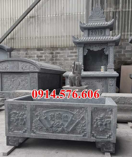 25 lăng mộ đá bán hà giang, mồ mả đá gia đình ông bà bố mẹ ba mái che