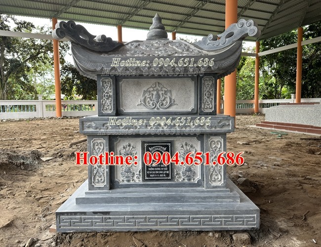 Hình ảnh xây dựng tháp mộ để tro cốt tại Hậu Giang - Tháp đựng tro côt