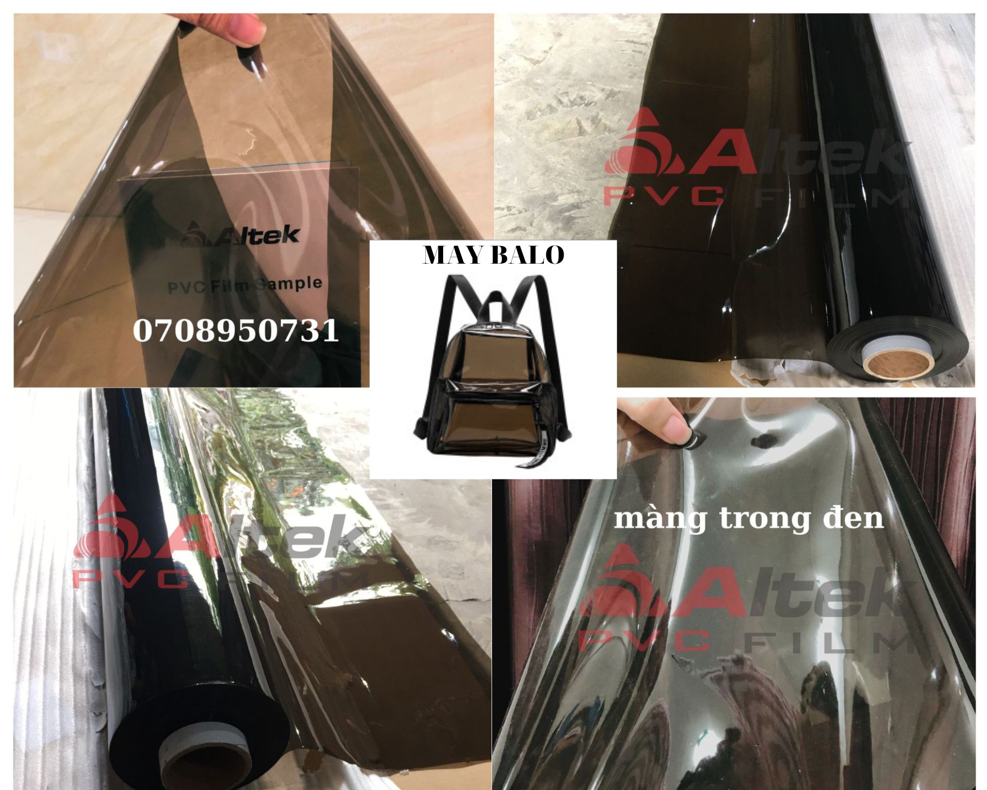 Màng nhựa Pvc dẻo trong đen giá gốc tận xưởng