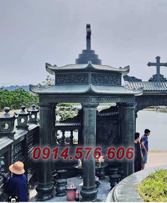 Đắk nông 40 mộ đá hình tháp lục lăng bát giác, để thờ cất hũ tro cốt