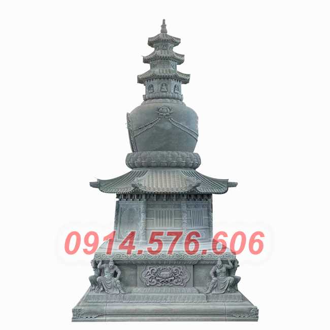 lâm đồng 90 mộ đá hình tháp lục lăng bát giác bằng đá, để thờ tro cốt