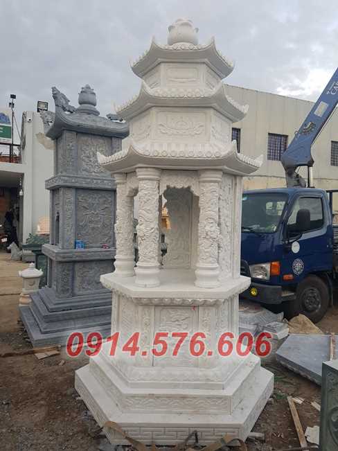 sài gòn 66 mộ đá lục lăng hình tháp bát giác để thờ tro cốt sư phật