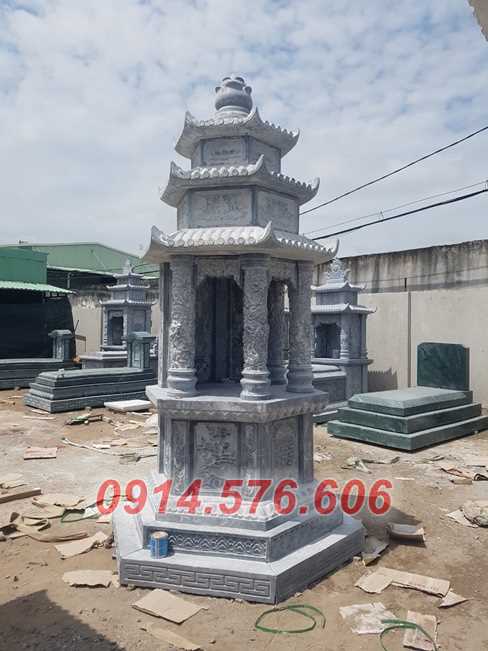 sài gòn 66 mộ đá lục lăng hình tháp bát giác để thờ tro cốt sư phật