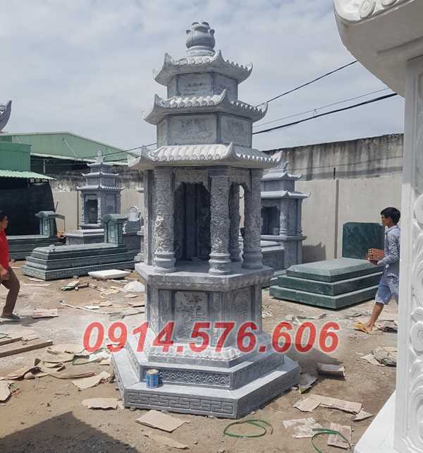 sài gòn 66 mộ đá lục lăng hình tháp bát giác để thờ tro cốt sư phật