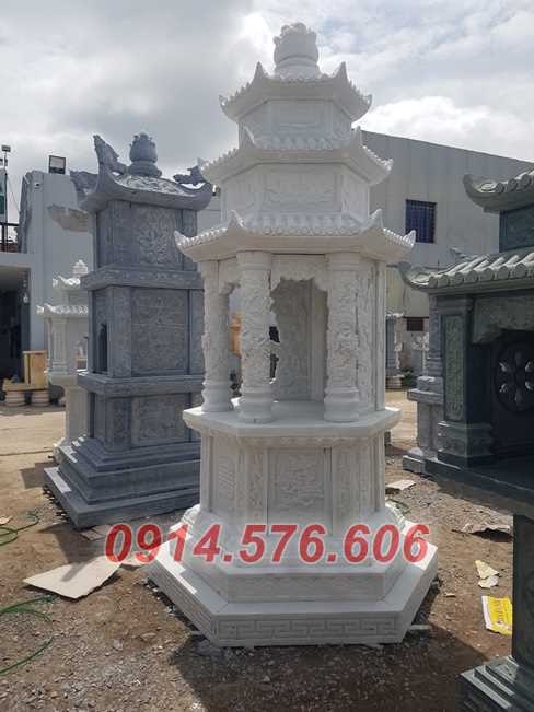 521 mẫu mộ đá để thờ tro cốt bằng đá bán hậu giang