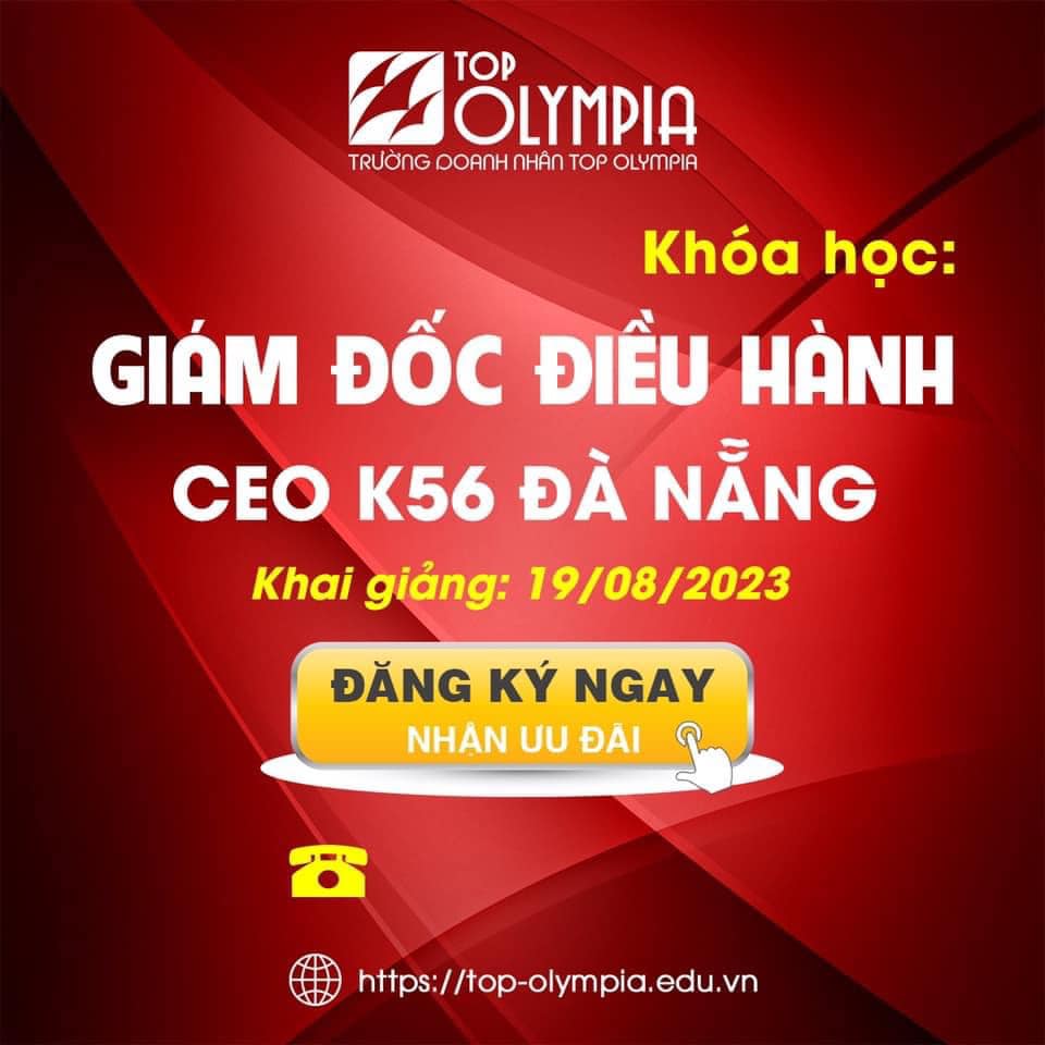 Khai giảng khoá CEO tại Top Olympia Đà Nẵng