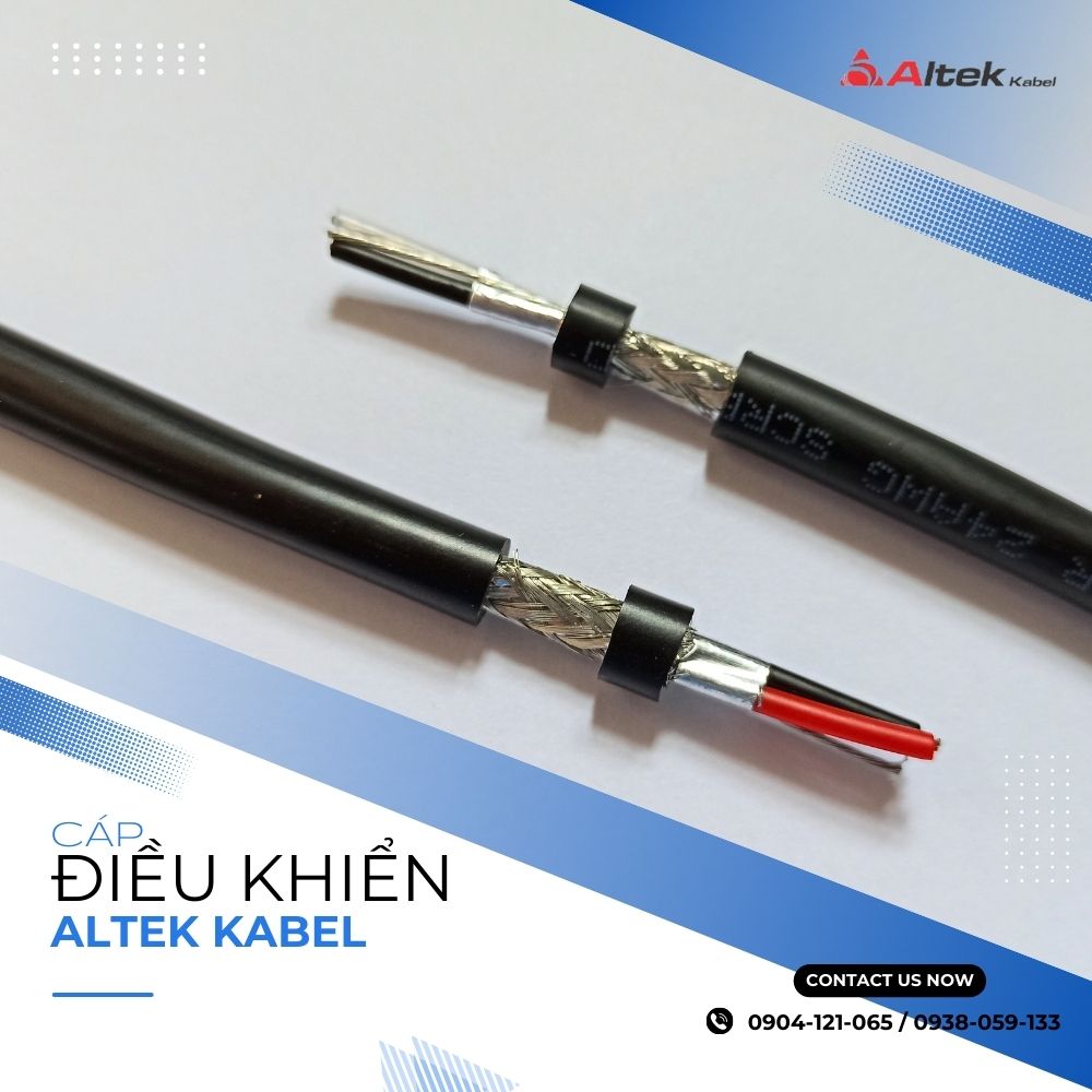 Cáp điều khiển RS485 chống nhiễu - 1pair / 2pair