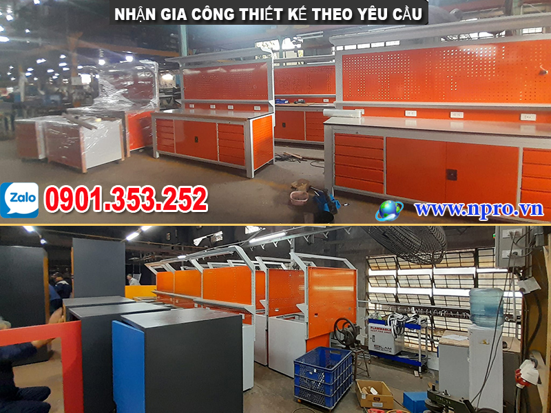 Ban nguoi cơ khí - 4 mẫu bàn nguội cơ khí tại NPRO