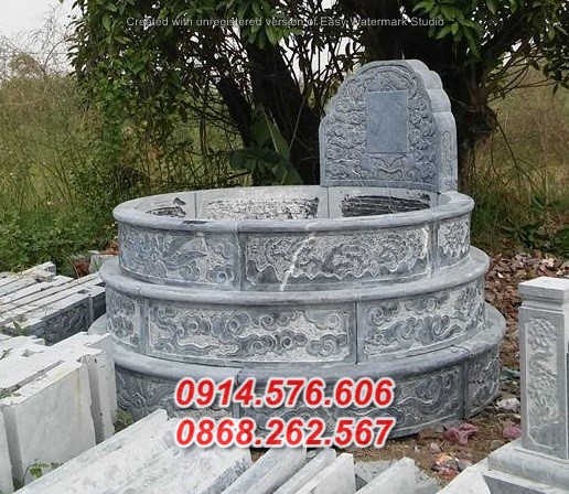 02 mộ đá tròn bán hà tĩnh, lăng mộ tổ lục lăng bát giác
