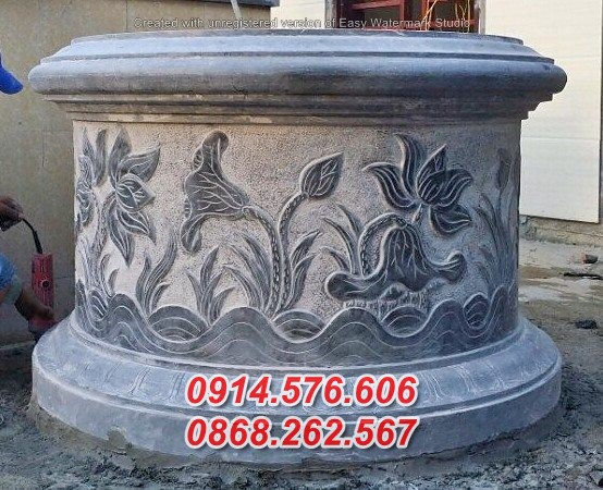 02 mộ đá tròn bán hà tĩnh, lăng mộ tổ lục lăng bát giác