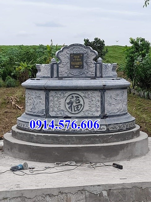 05 mộ đá tròn bán lại châu, lăng mộ tổ hình lục lăng tháp bát giác