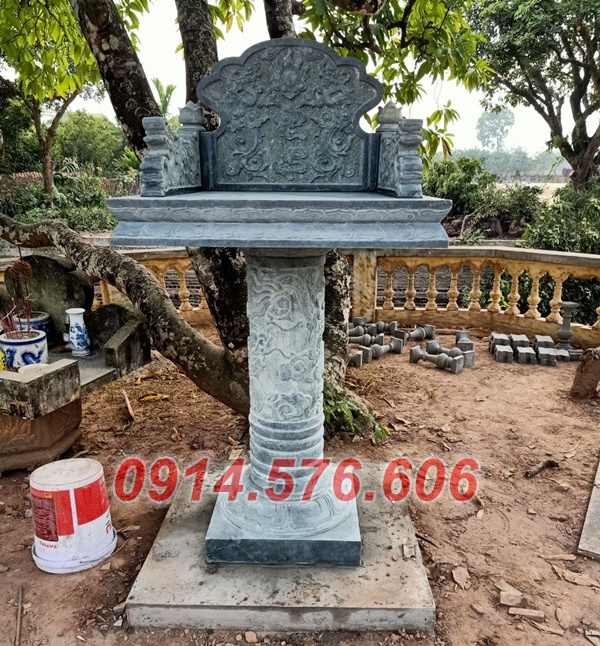 055 mẫu bàn thờ thiên bằng đá bán bình dương, am miếu thần linh