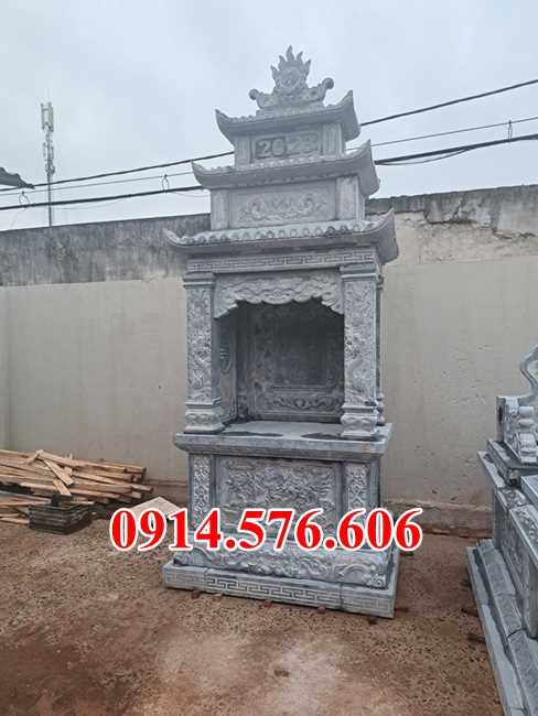 055 mẫu bàn thờ thiên bằng đá bán bình dương, am miếu thần linh