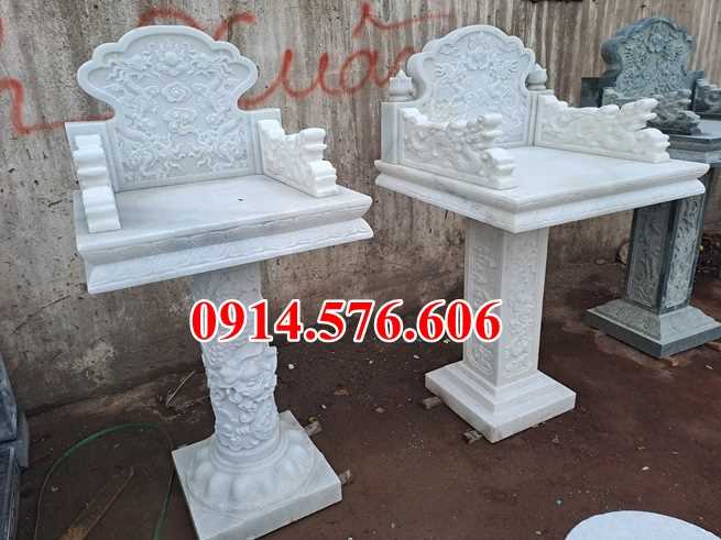 055 mẫu bàn thờ thiên bằng đá bán bình dương, am miếu thần linh