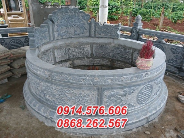 18 mẫu mộ đa tròn bán thái bình, lăng mộ tổ lục lăng bát giác