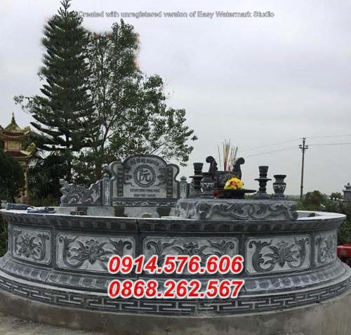 18 mẫu mộ đa tròn bán thái bình, lăng mộ tổ lục lăng bát giác