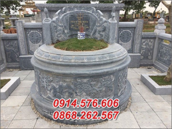 hải dương 20 mộ đá tròn đẹp, lăng mộ tổ lục lăng bát giác