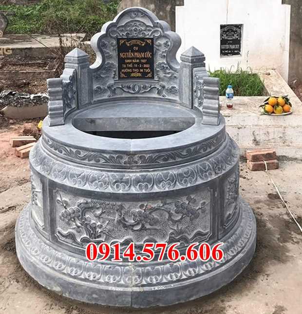 hải dương 20 mộ đá tròn đẹp, lăng mộ tổ lục lăng bát giác