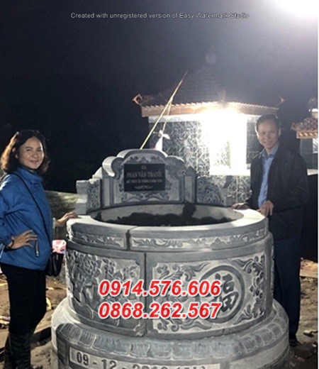 bắc ninh 924 mộ đá tròn đẹp bán, lăng mộ tổ lục lăng bát giác