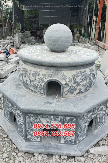 30 mẫu mộ đá tròn bán cao bằng, lăng mộ tổ hình bát giác lục lăng
