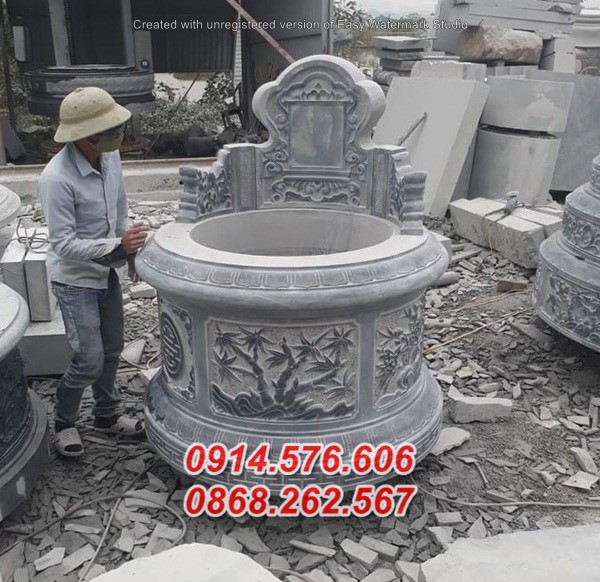 30 mẫu mộ đá tròn bán cao bằng, lăng mộ tổ hình bát giác lục lăng