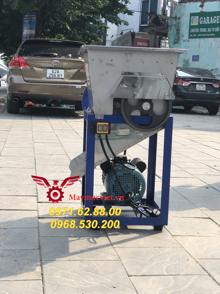 Máy thái cá mồi giá rẻ bảo hành 12 tháng