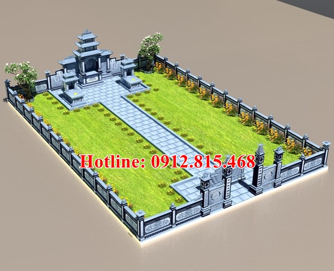 48 Mẫu khu lăng mộ đá đẹp bán tại Đắk Nông - Xây khu lưng mộ gia đình